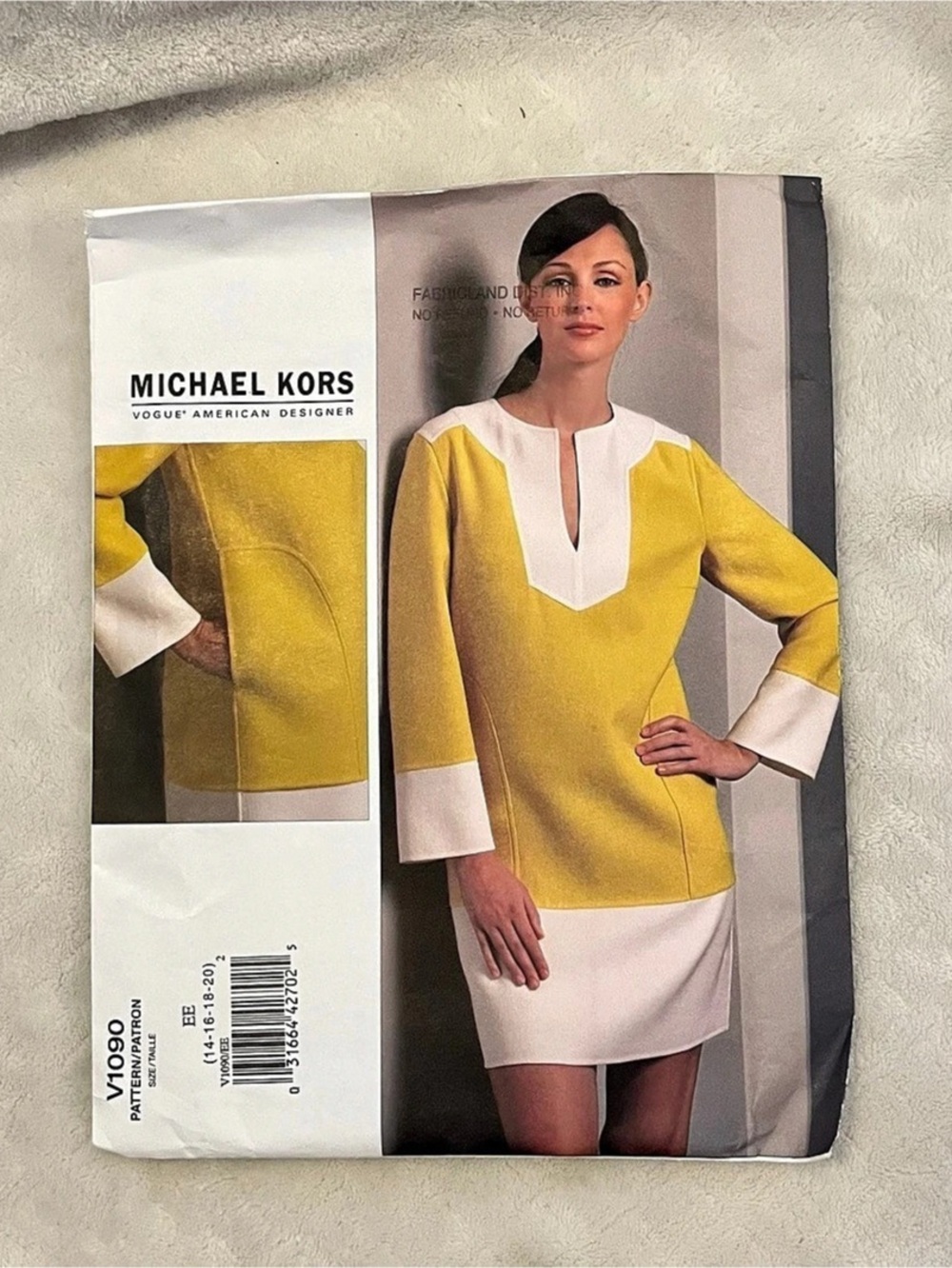 Michael Kors Vogue Patterns V1090 Michael Kors Misses' Dress Sewing Pattern